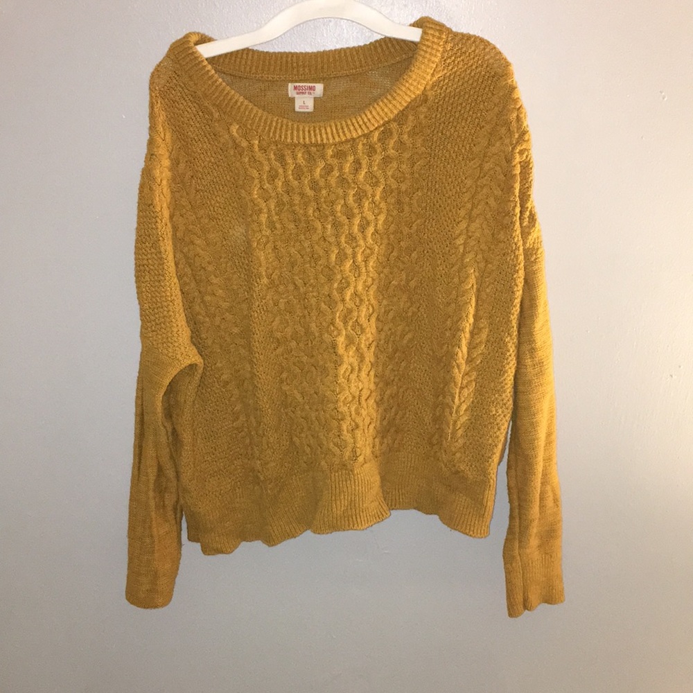 Mustard Yellow Sweater